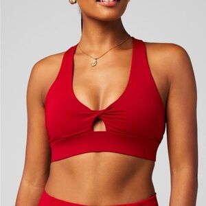 Fabletics Red Sports Bra